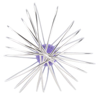 Vollrath 16" Piano Whip, Purple Nylon Handle