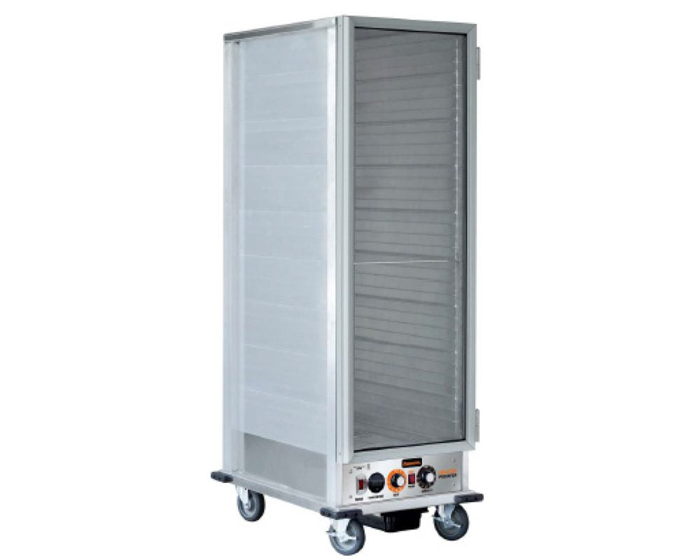 Sierra Full Height Insulated Mobile Heated Cabinet, 36 Pan Capacity