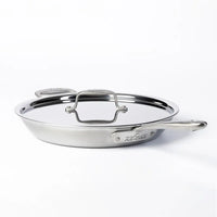 All-Clad 12.5" Fry Pan with Lid, Graphite Core Stainless Steel