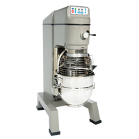 Globe 60 QT Planetary Pizza Floor Mixer with Guard 2-Speed, 3 HP