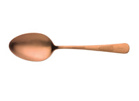 Mercer Culinary 1.3 Oz Solid Bowl Plating Spoon, 9" Length, Rose Gold