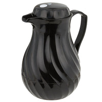 Vollrath Tilt & Pour 64 Oz Insulated Beverage Server, Black