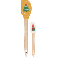 Jubilee Ugly Christmas Sweater Silicone Spatulas, Set of 2