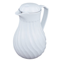 Vollrath SwirlServe 42 Oz Insulated Hot & Cold Beverage Server, White