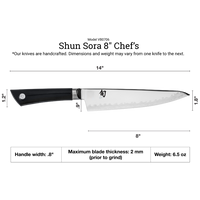 Shun Sora 8" Chef's Knife