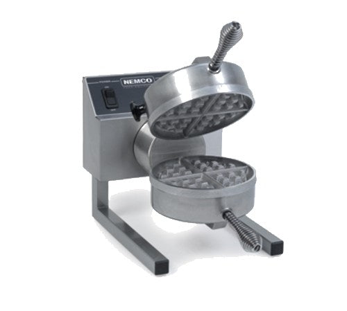 Nemco Belgian Waffle Baker, Single Unit Upto 20 Waffles /Hour