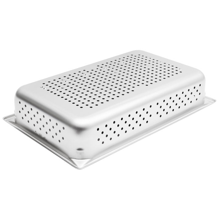 Vollrath Full Size Perforated Steam Table Pan 4" Deep, Stainless Steel