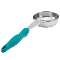 Vollrath 6 Oz Solid Spoodle, Teal Handle