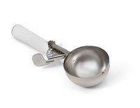 Vollrath 5.33 Oz Disher #6, White Handle