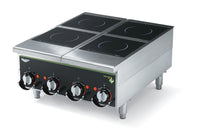 Vollrath Cayenne 24" Heavy Duty 4 Burner Induction Range Countertop 208-240V