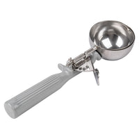Vollrath 4 Oz Disher #8, Gray Handle