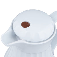 Vollrath SwirlServe 42 Oz Insulated Hot & Cold Beverage Server, White