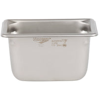 Vollrath 1/9 Size Anti Jam Steam Table Pan 4" Deep, Stainless Steel