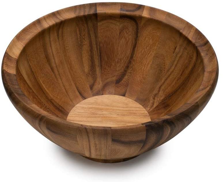 Ironwood Gourmet 28134 Extra Large Salad Bowl Acacia Wood