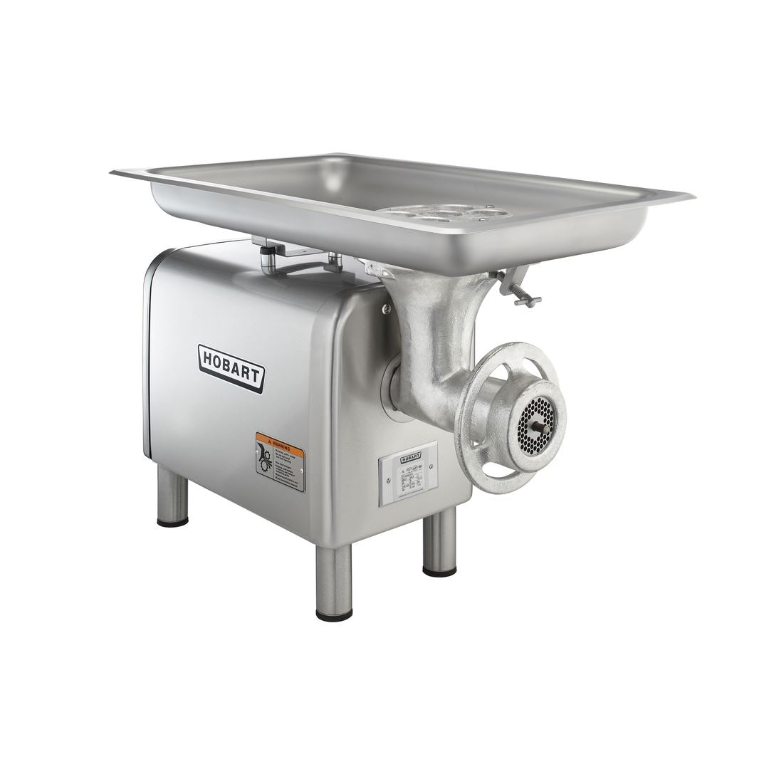 Hobart 22 Meat Grinder with Feedpan & 1.5 HP Motor Nella Cutlery