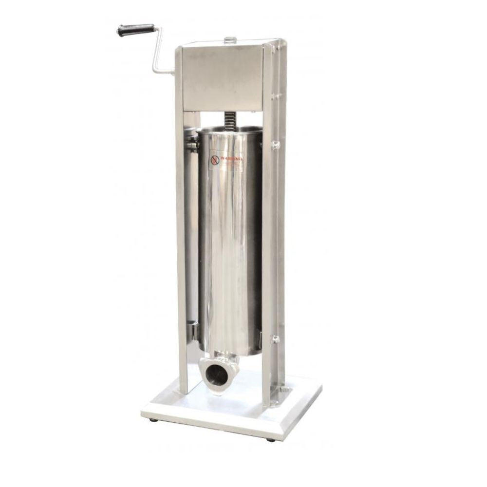 Manual Sausage Stuffer 15 Lb Capacity Stainless Steel Nella 24200