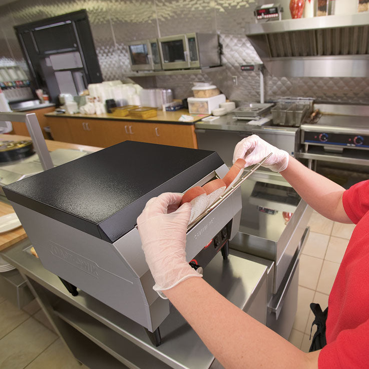 Hatco TQ-10 Qwik Conveyor Toaster 300 Slices /Hour, 120 Volts