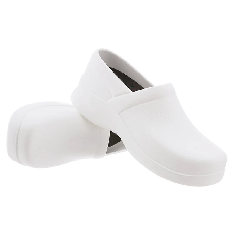 Klogs Boca Chef Shoes, White, Size 8