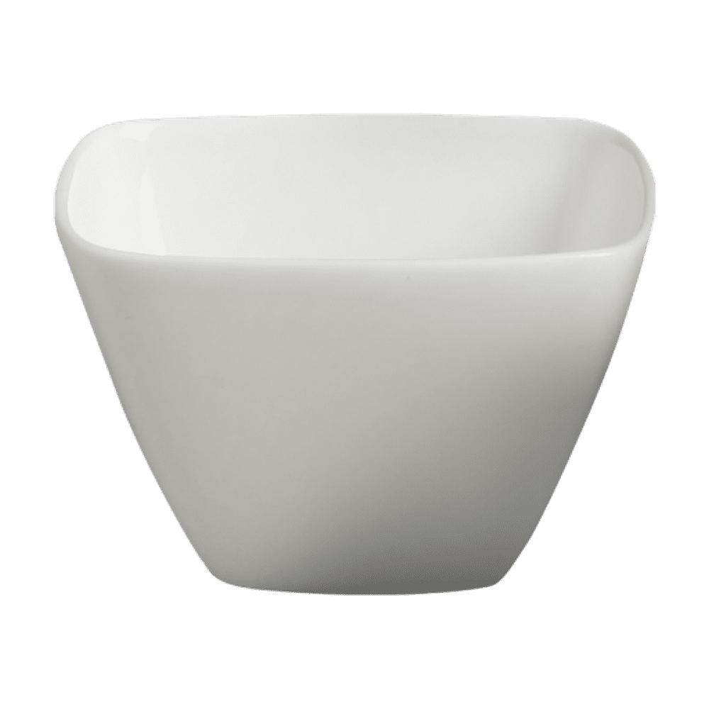 Cameo 5 Oz Bowl, Square Ceramic White 48 /Case