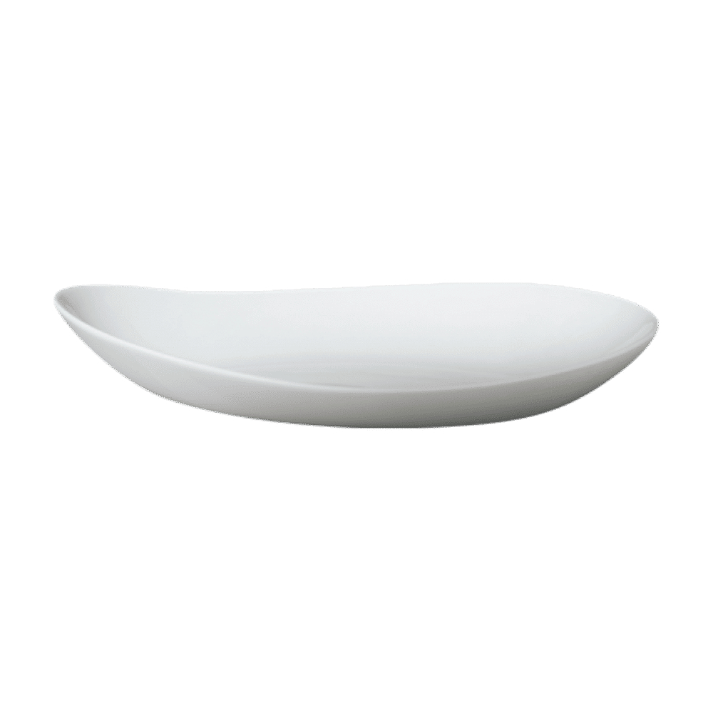 Cameo 28 Oz Egg Shaped Bowl Ceramic White, 24 /Case