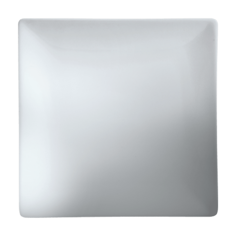 Cameo 8" Plate, Square Coupe 24 /Case