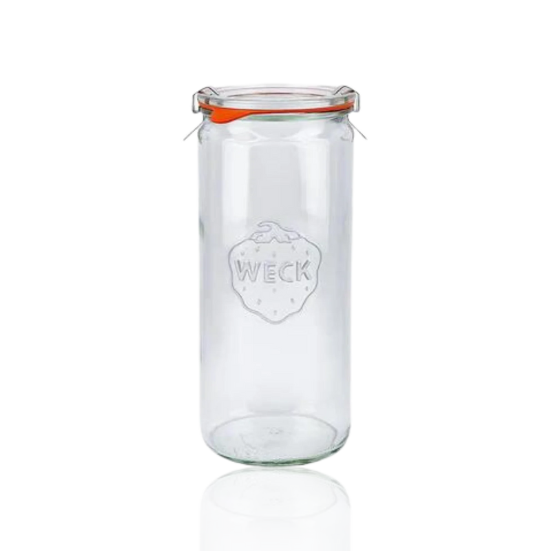 Weck 908 Cylindrical Jar - 1 Litre (35.2 Oz)