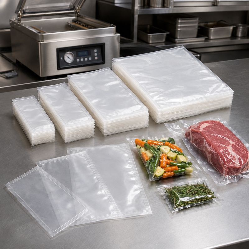 Allied Pak 10" x 12" Vac Pack Bags, 1000 /Case