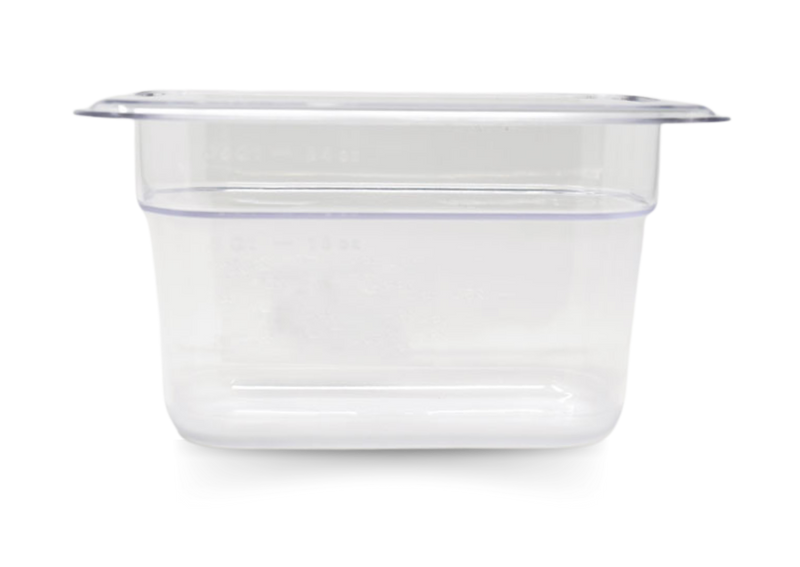 Nella 1/9 Size Food Pan 4" Deep, Clear