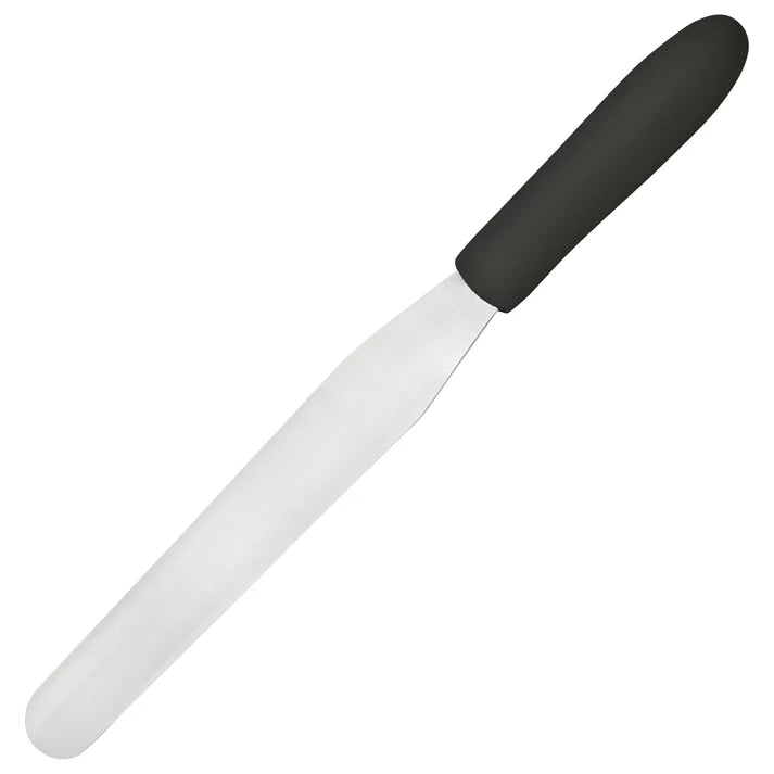 Winco 8" Cake Spatula with Plastic Handle