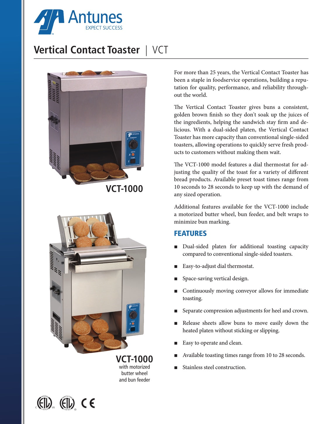 Spec Sheet