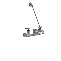 Encore® 8" OC Wall Mount Service Sink Faucet, Vacuum Breaker,Wall Support Bracket