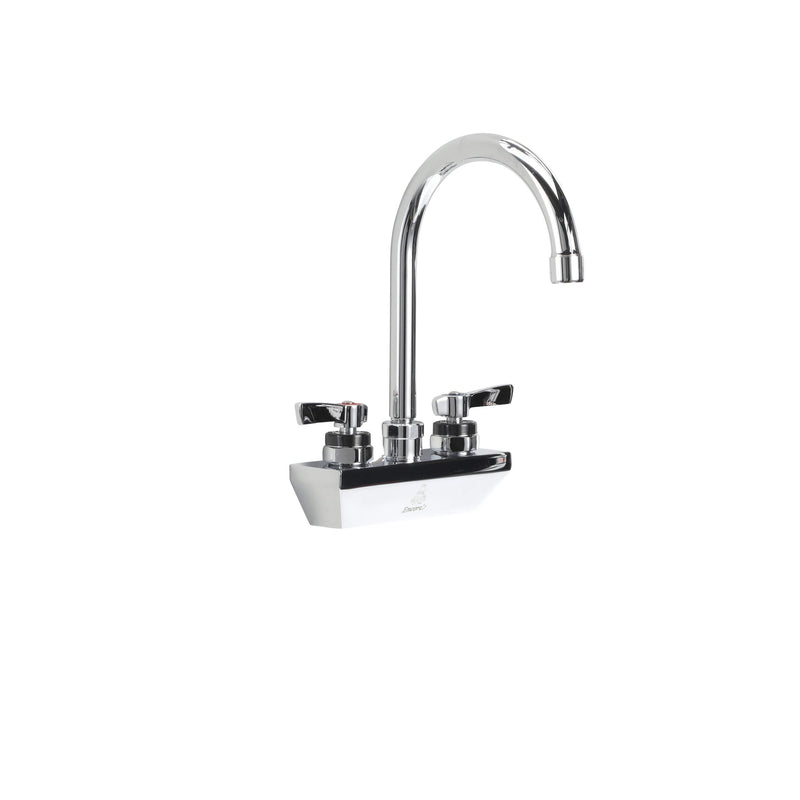 Encore® 4" OC Wall Mount Faucet with 3-1/2" Swivel Gooseneck Spout