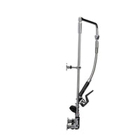 Component Encore Pre-Rinse Wall Mount Faucet, 12" Swivel Arm, 26" Riser