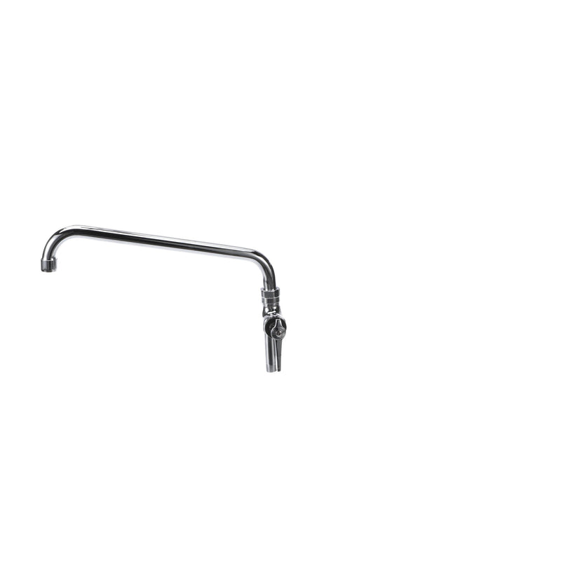 Encore® Brass Chrome Plated Add-On Faucet with 12" Spout Retail Packaging