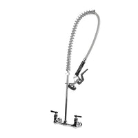 Component Encore Pre Rinse Wall Mount Faucet with 8" Centre