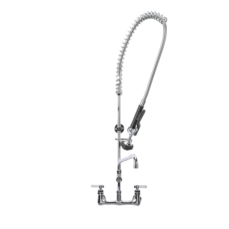 Encore® 8" OC Wall Mount Pre-Rinse Assembly, 1.05 gpm PowerPulse™ Utility Spray ,10" Add-On Faucet