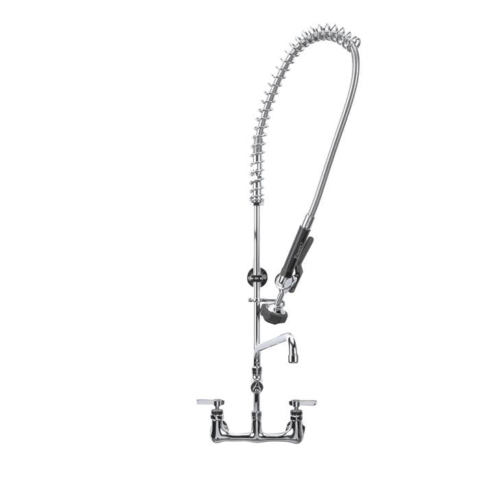 Encore Pre-Rinse Wall Mount Faucet with 8" Centre