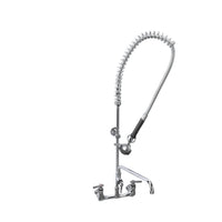 Encore® 8" OC Wall Mount Pre-Rinse Assembly, 1.05 gpm PowerPulse™ Utility Spray ,10" Add-On Faucet
