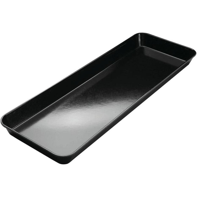 Cambro 10" x 30" Market Display Tray, Black - 10302MT110