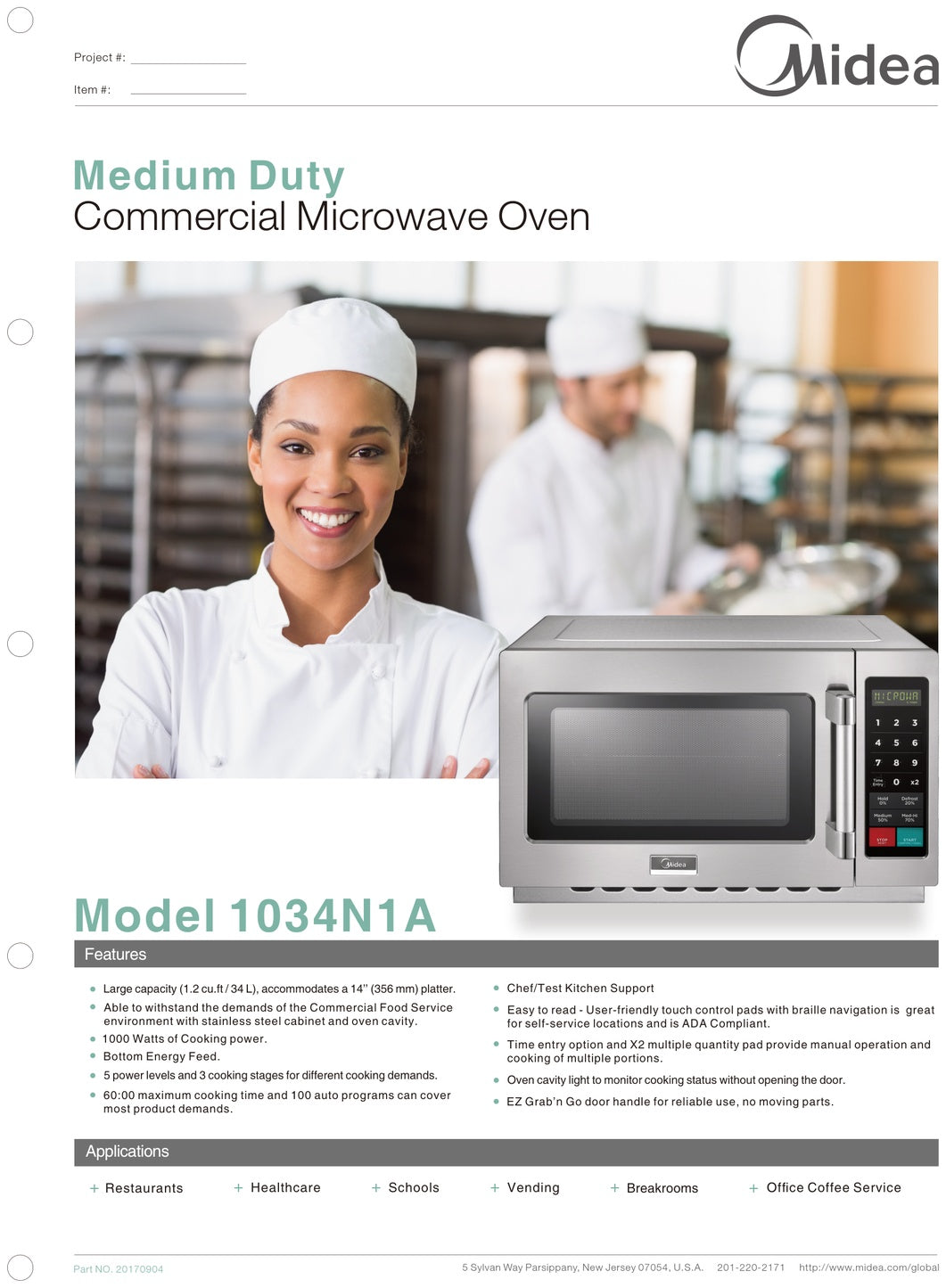 Spec Sheet