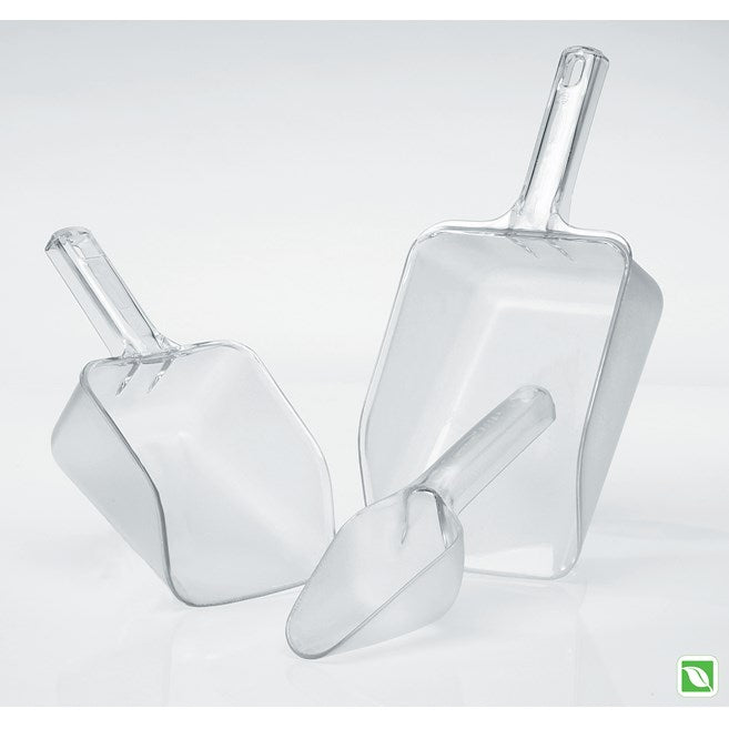 Rubbermaid Bouncer 32 oz Plastic Utility Scoop, Clear