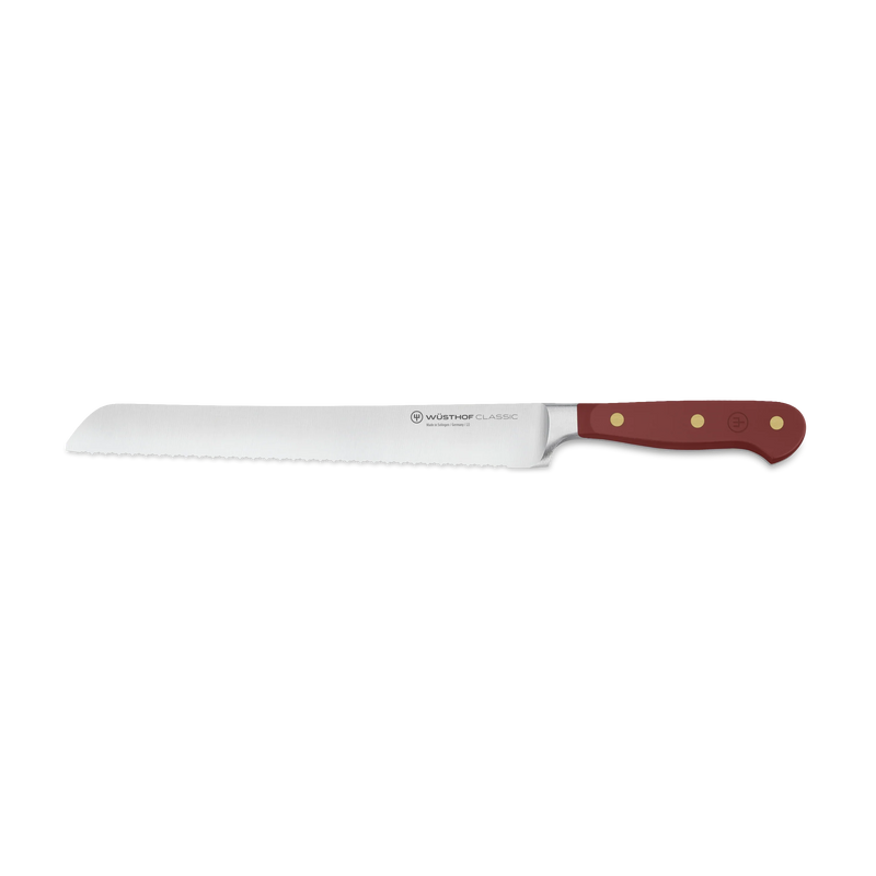 Wusthof Classic 9" Double Serrated Bread Knife, Tasty Sumac Handle