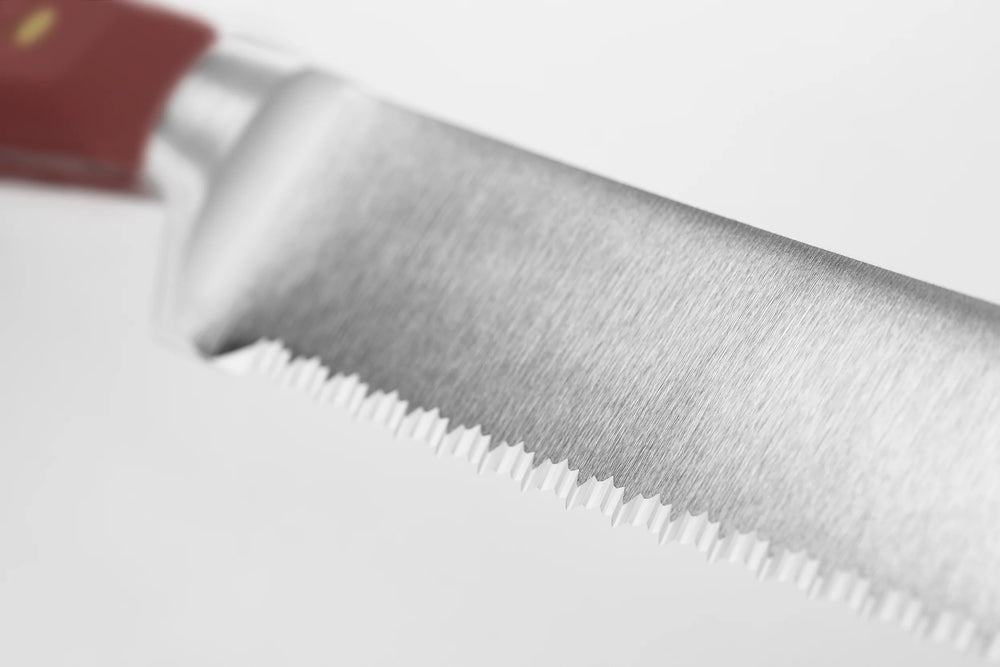 Wusthof Classic 9" Double Serrated Bread Knife, Tasty Sumac Handle