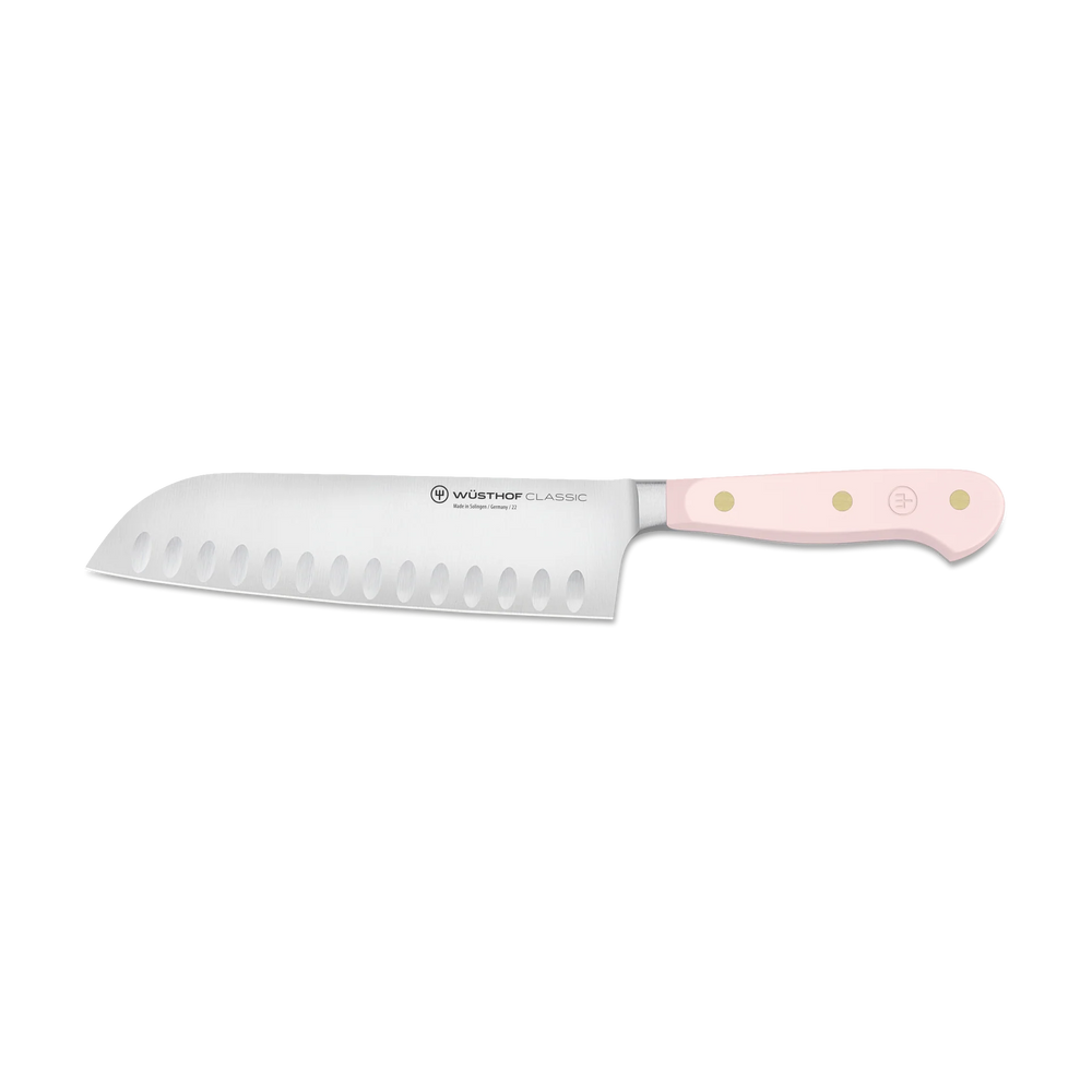 Wusthof Classic 7" Santoku Knife, Hollow Edge Himalayan Salt