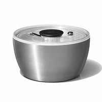 Oxo Salad Spinner, Stainless Steel