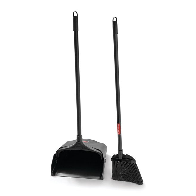 Rubbermaid 7.5" Lobby Broom with Black Flagged Bristles
