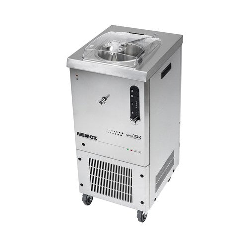 Eurodib Nemox 15 Qt 10K Cera Gelato Machine, Floor Style