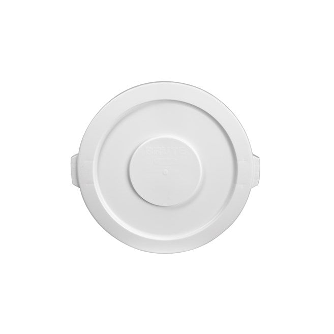 Rubbermaid Brute 32 Gallon Round Trash Can Lid, White