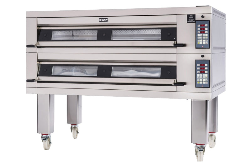 Doyon Artisan 56" Stone Double Deck Oven with 6 Pan Capacity