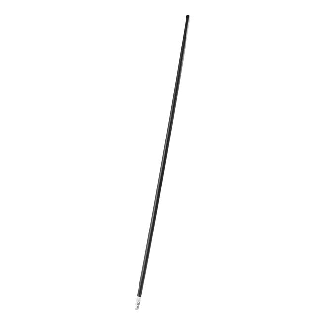 Rubbermaid 60" Self Locking Threaded Wood Broom Handle, Black